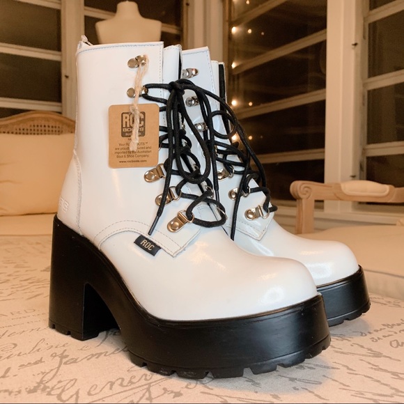 Dolls Kill Shoes - ROC Lush Laced Boots